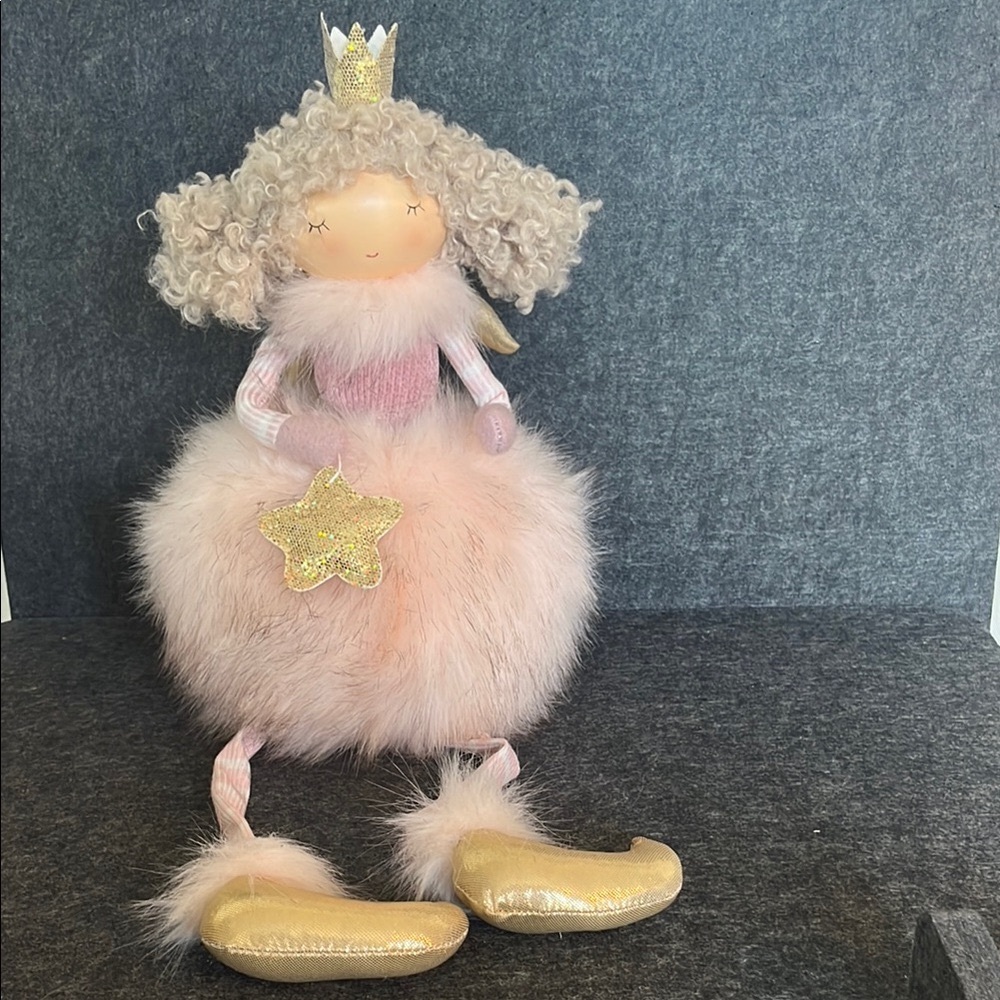HOBBY LOBBY Handmade 12”‎ Fairy Doll with Gold Shoes - Picture 2 of 5